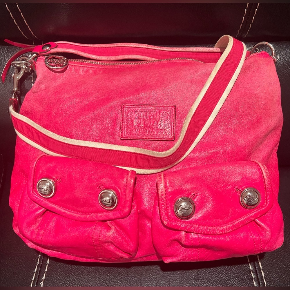 Pink Coach Poppy Collection - Crossbody Bag